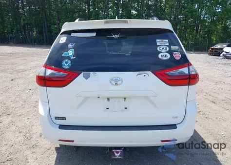 2020 Toyota Sienna Le из США, поврежденный, VIN 5TDKZ3DCXLS059272